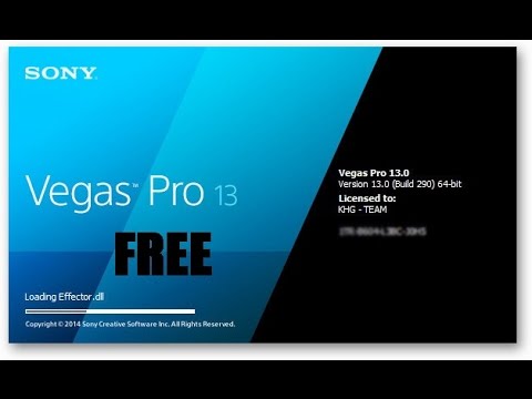 Sony Vegas Pro 13 Full Download Mac